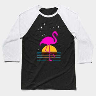 Minimalist Flamingo Baseball T-Shirt